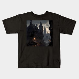 Bloodborne inspired art Kids T-Shirt